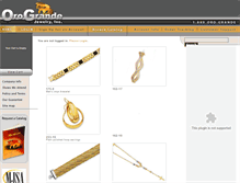 Tablet Screenshot of orograndejewelry.com